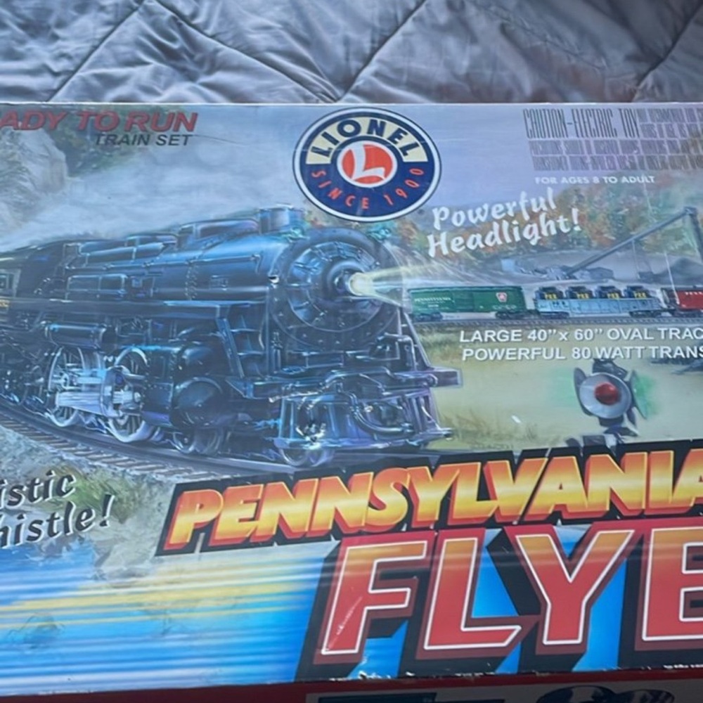 Lionel Pennsylvania Flyer Train Set - Black